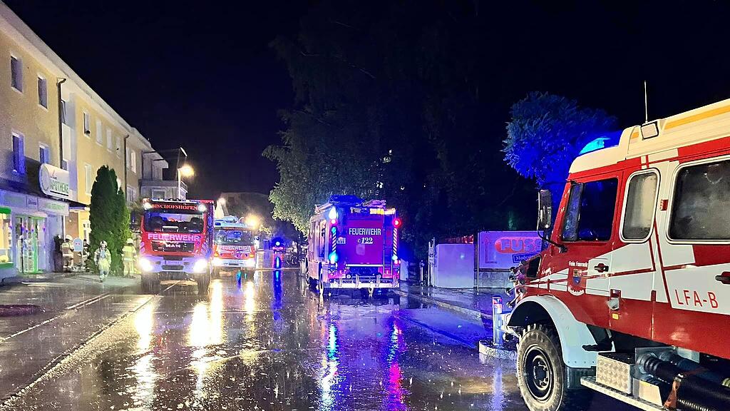 Unwetter-Einsätze Bischofshofen