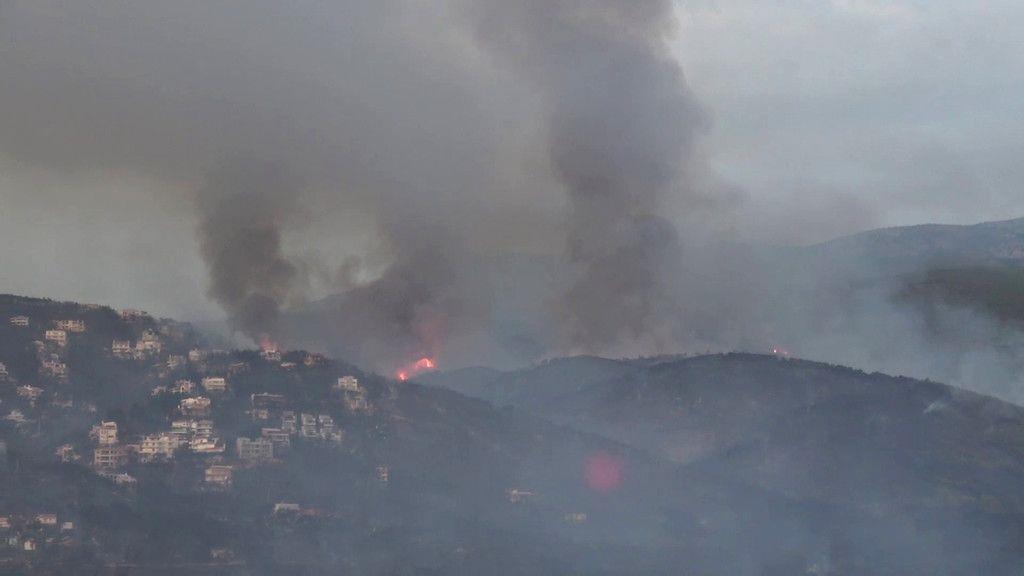 Waldbrand in Athen: Tag 2