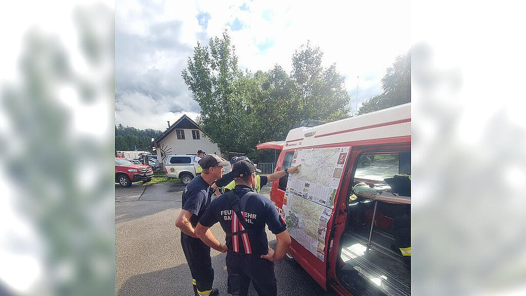 Suchaktion auf der Katrin in Bad Ischl