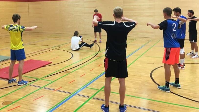 Die Volleyball-"Toros" schwitzen vor dem Bundesliga-Start.