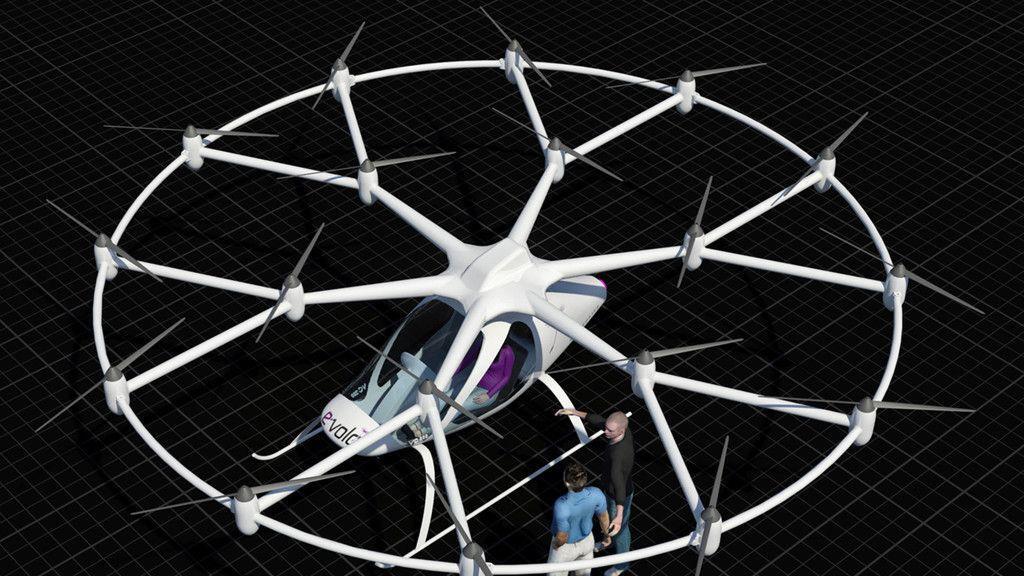 Das Flugtaxi in Bildern