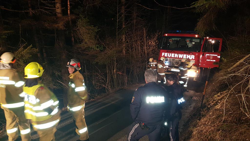 Traktorabsturz in Adnet