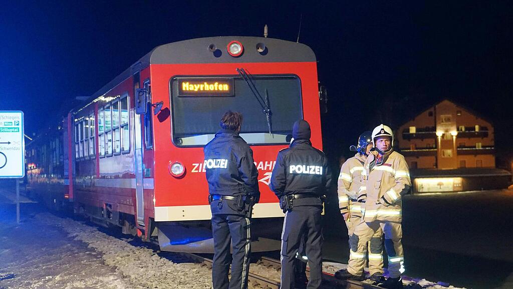 Tödlicher Unfall mit Zillertalbahn