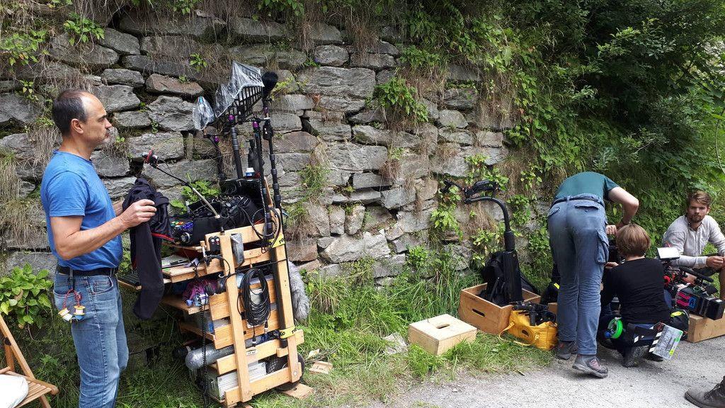 "Die Toten von Salzburg" in Bad Gastein: Hinter den Kulissen