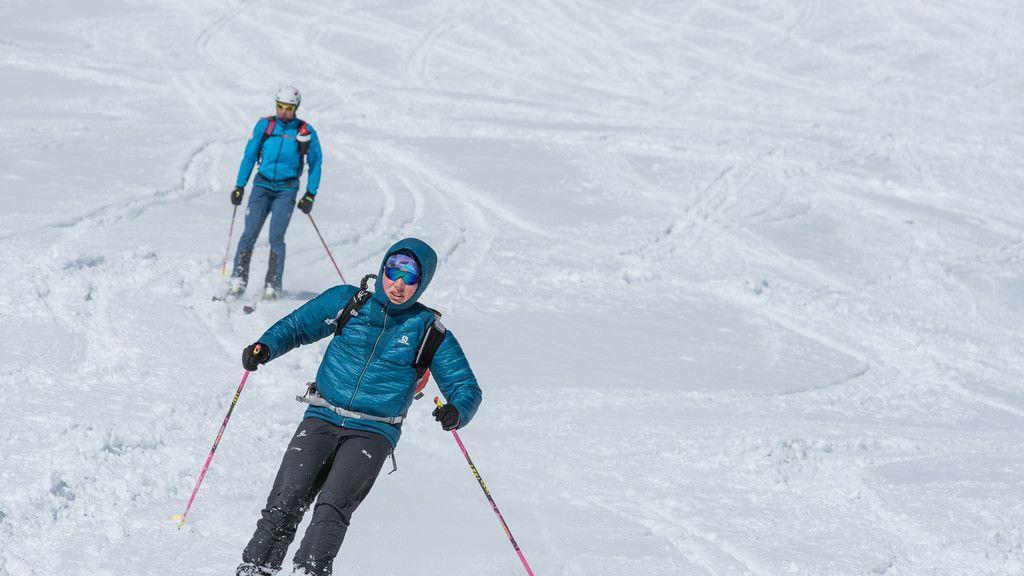 David Wallmann bei der längsten Skitour der Welt
