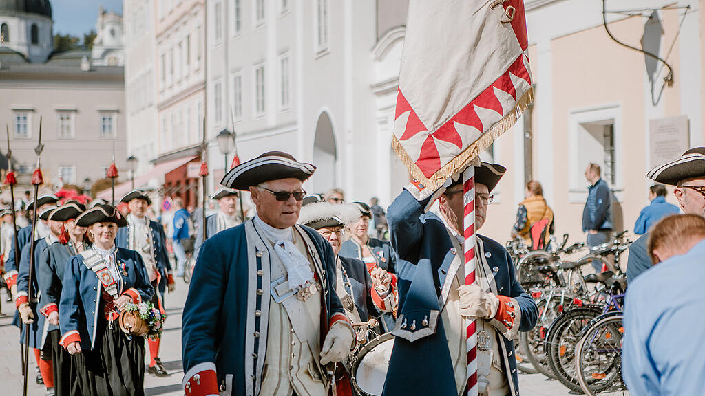 Er\u00f6ffnung Rupertikirtag, Festzug