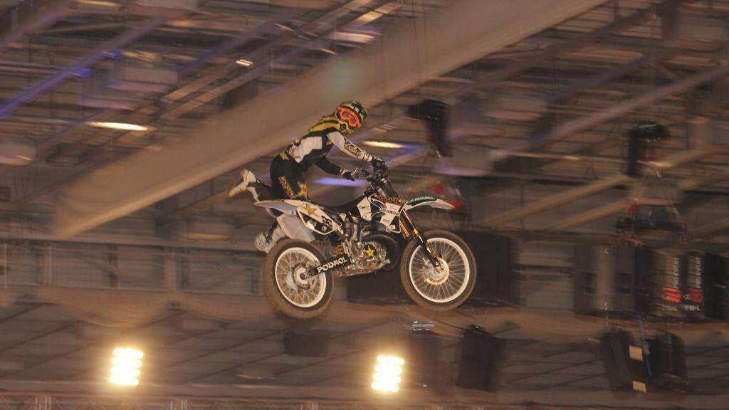 Die Fahrer begeisterten mit ihren atemberaubenden Stunts.