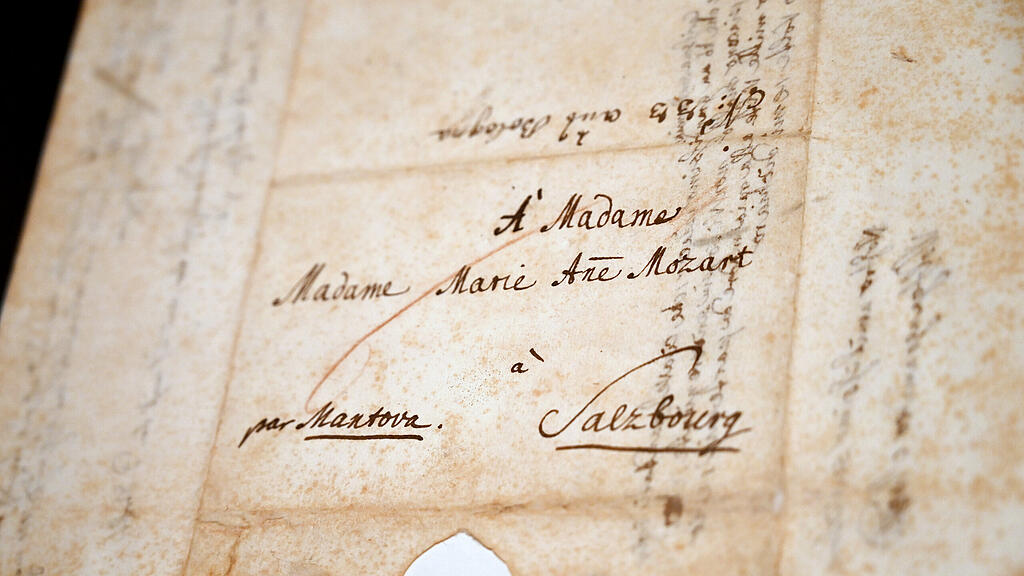 Neue Mozart-Briefe in Salzburg