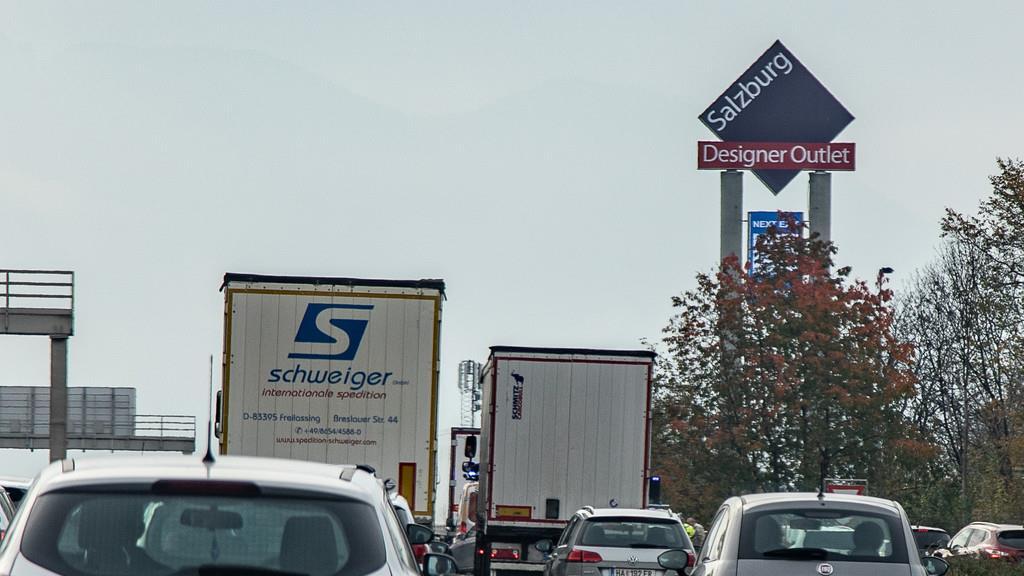 Unfall bei Auffahrt Klessheim