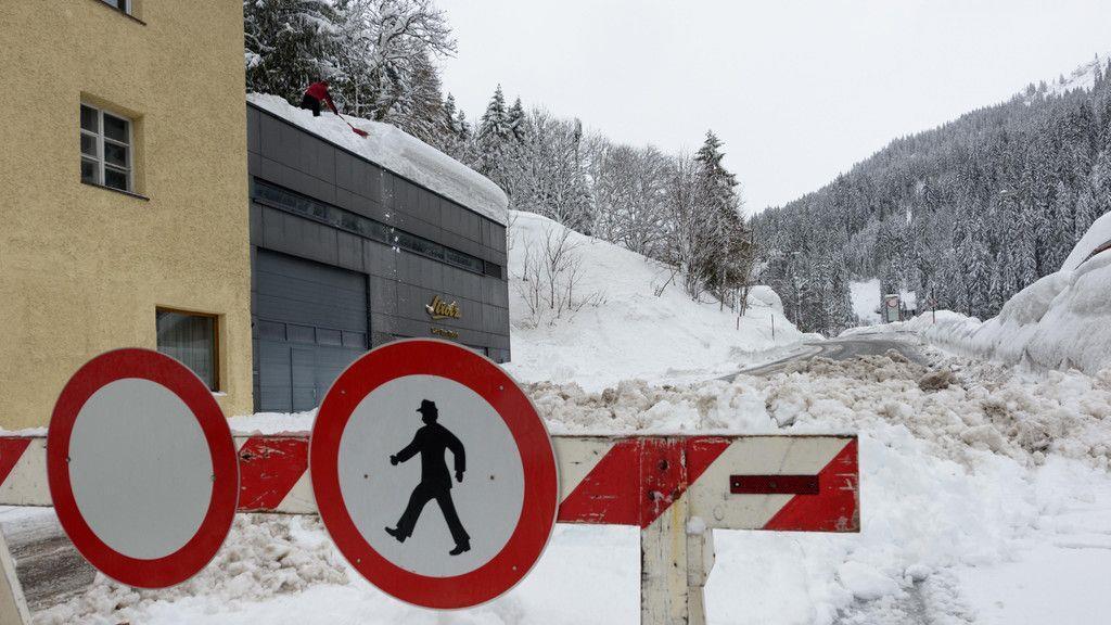 Ausnahmezustand in den Alpen