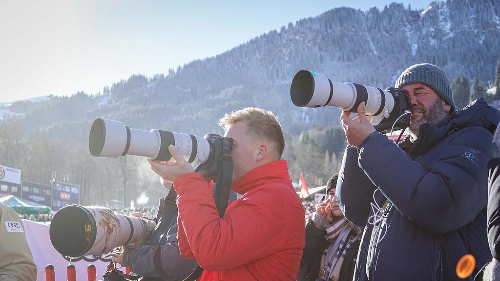 Die Stimmung beim 84. Hahnenkamm-Rennen!