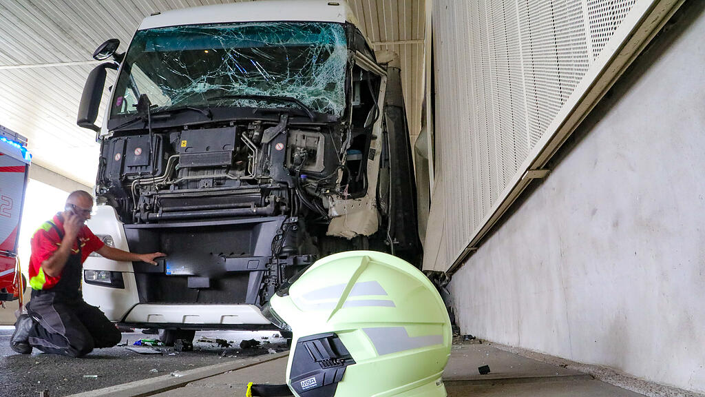 Schwerer Lkw-Unfall in Bergheim