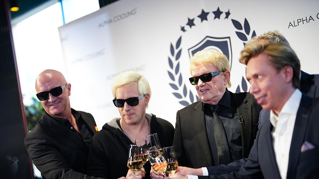 Oliver Pocher und Heino vor Opernball 2024