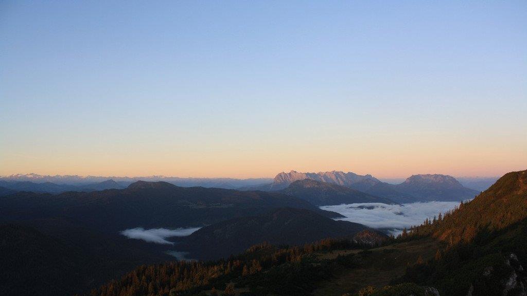 Nebelmeer im Chiemgau