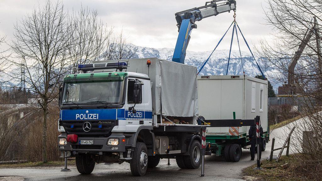 Grenzübergang Freilassing: Container entfernt