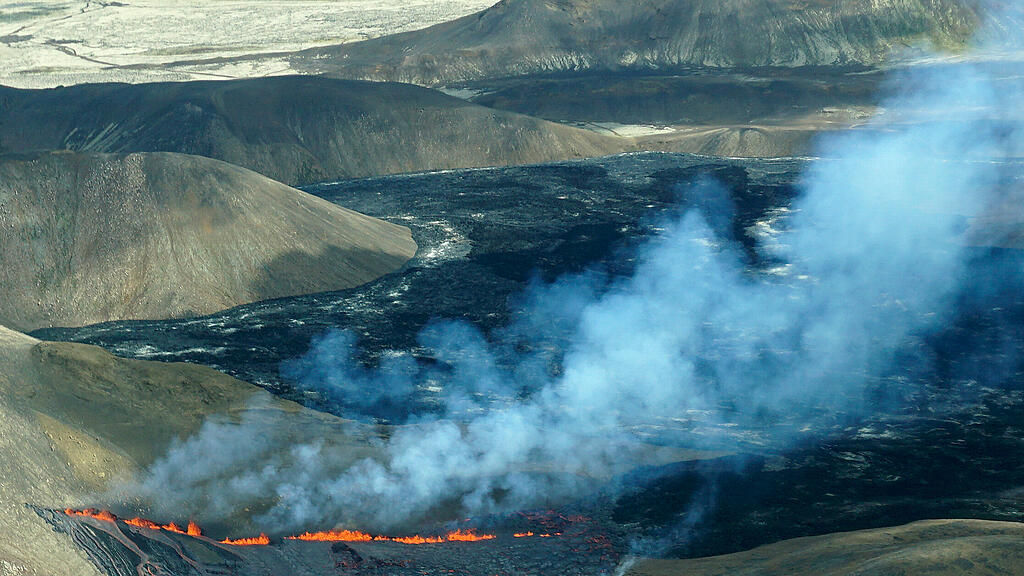 Fagradalsfjall, Vulkanausbruch in Island