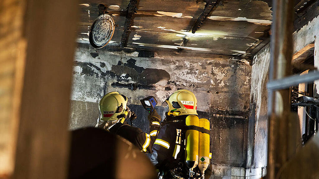 Enzesfeld-Lindabrunn, Brand