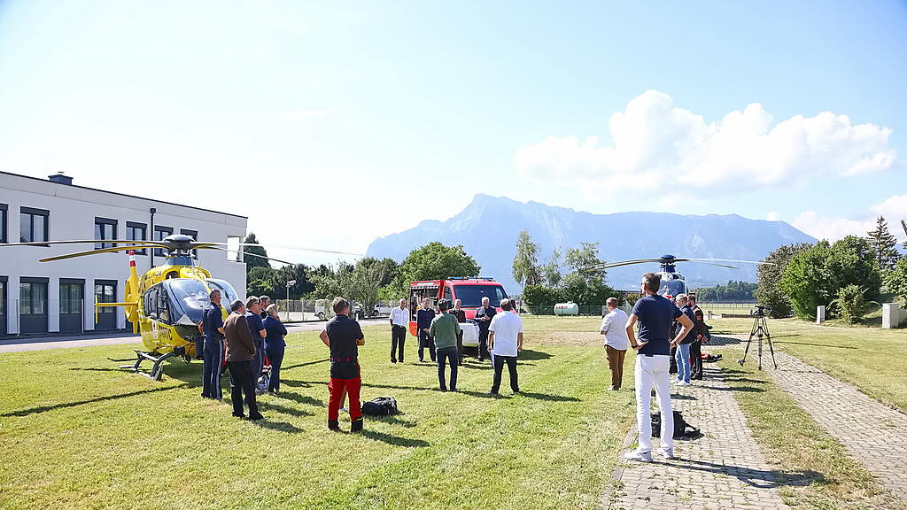 Tankfahrzeug Hubschrauber Salzburg