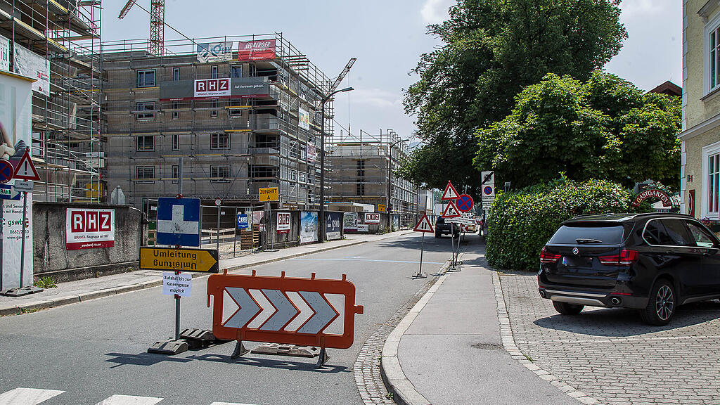 Baustelle, Moosstraße