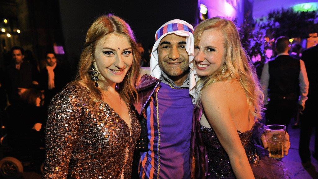 Beim Life Ball im Rathaus