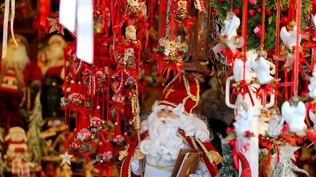 Salzburger Christkindlmarkt am 4. Adventsonntag
