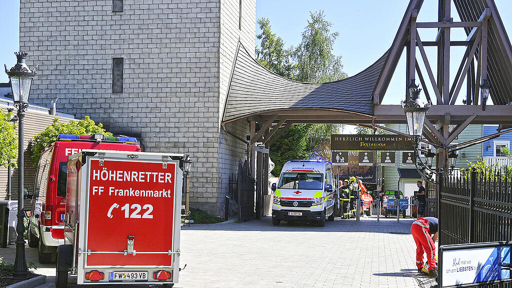 Unfall in Freizeitpark Straßwalchen