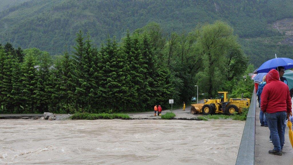 Hochwasser in Ebensee, I