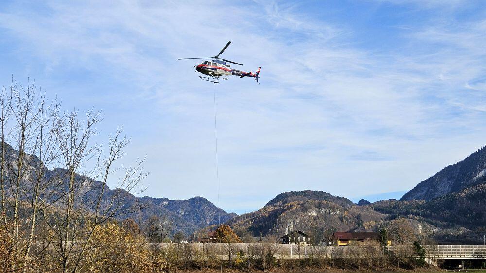 Waldbrand in Golling