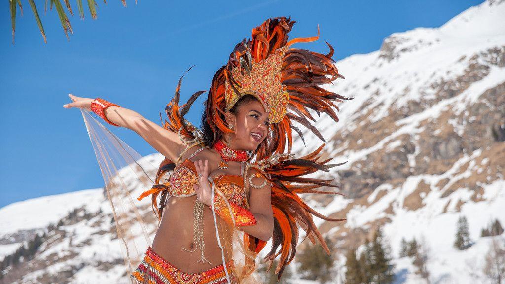 "Palmen auf den Almen" in Sportgastein