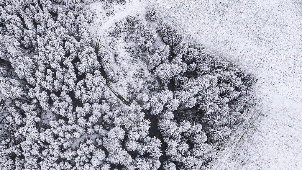 Wintereinbruch: Neuschnee in Tirol, Schnee,