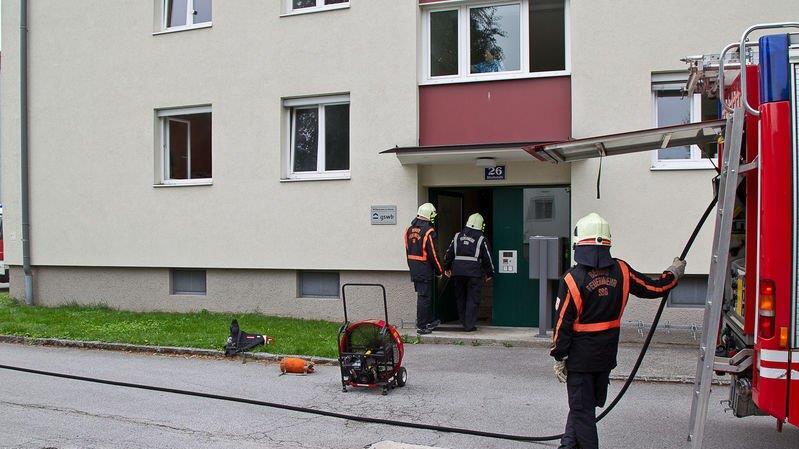 Rauchentwicklung in Wohnung