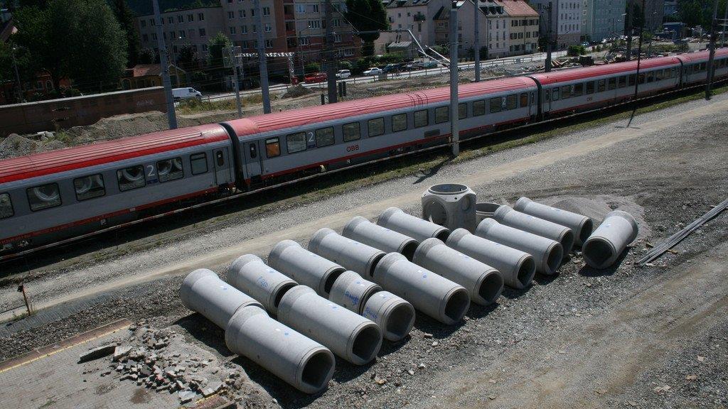 Bilder der Baustelle
