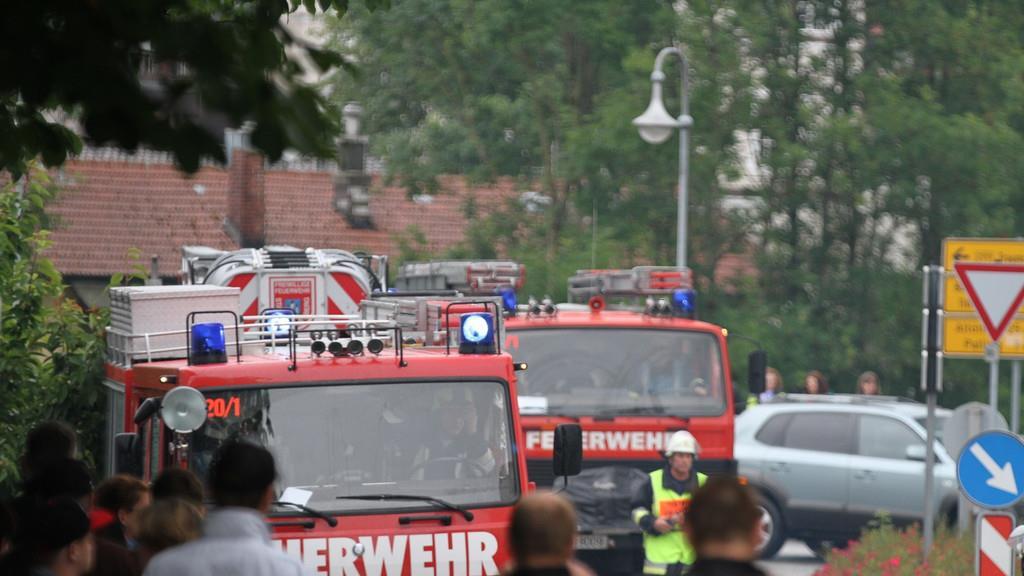 Feuerwehrübung in Trostberg