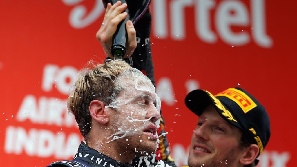 Formel 1: Vettel holte sich mit Sieg in Indien vierten WM-Titel
