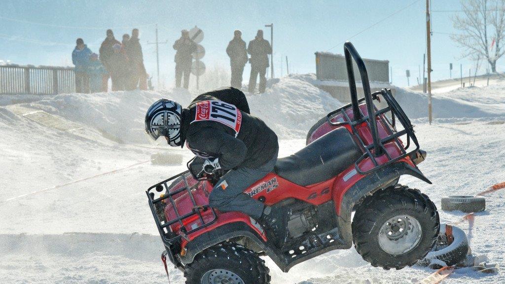 Wintermotocross in Gosau