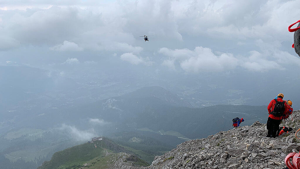 12-Stunden-Rettung am Watzmann