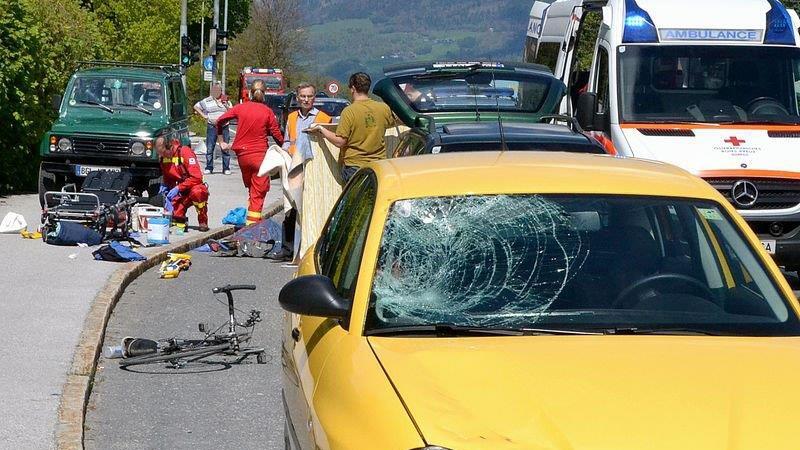 Verkehrsunfall in Grödig I