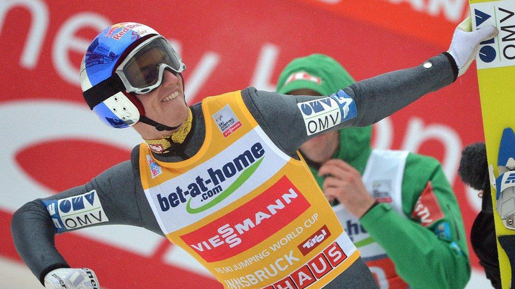 Schlierenzauer nach Sieg am Bergisel neuer Tournee-Führender