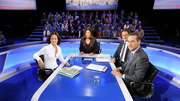 Geschrumpfte "Elefantenrunde" im ORF