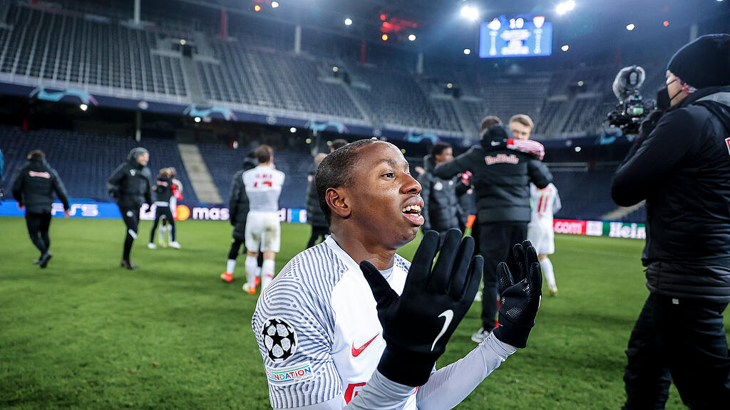 Salzburg, Sevilla, Champions League, feiern, Camara