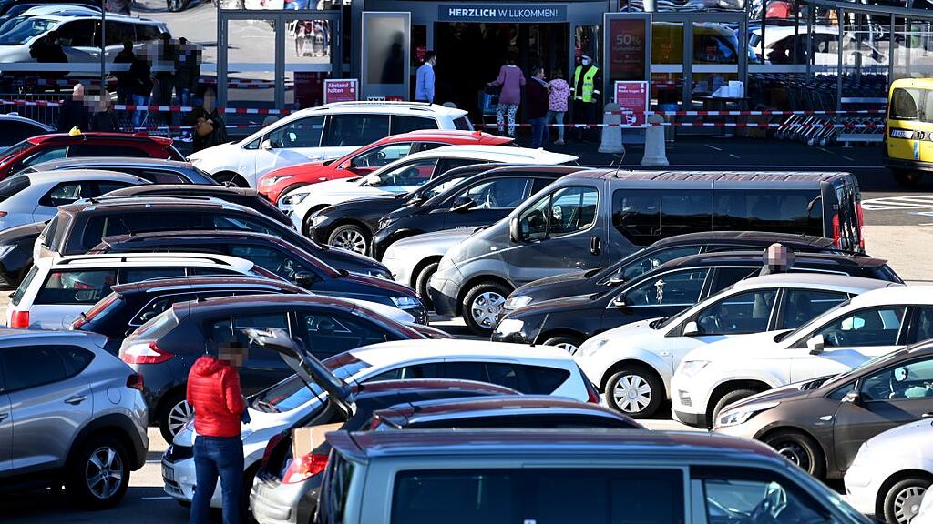 Shopping vor Lockdown, Europark