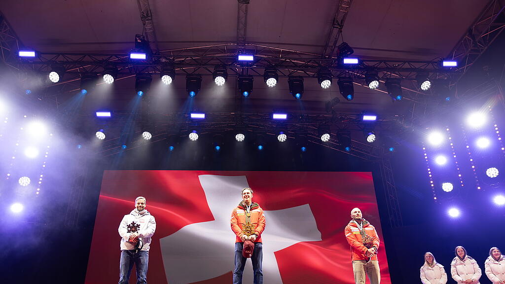 Irre Frisuren-Party bei Ski-WM in Saalbach
