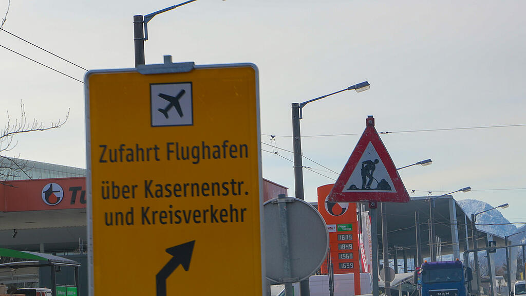 Fernwärme-Baustelle, Wals