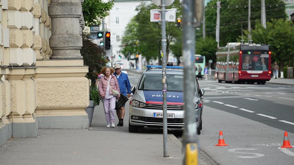 Obus-Unfall, Stadt Salzburg
