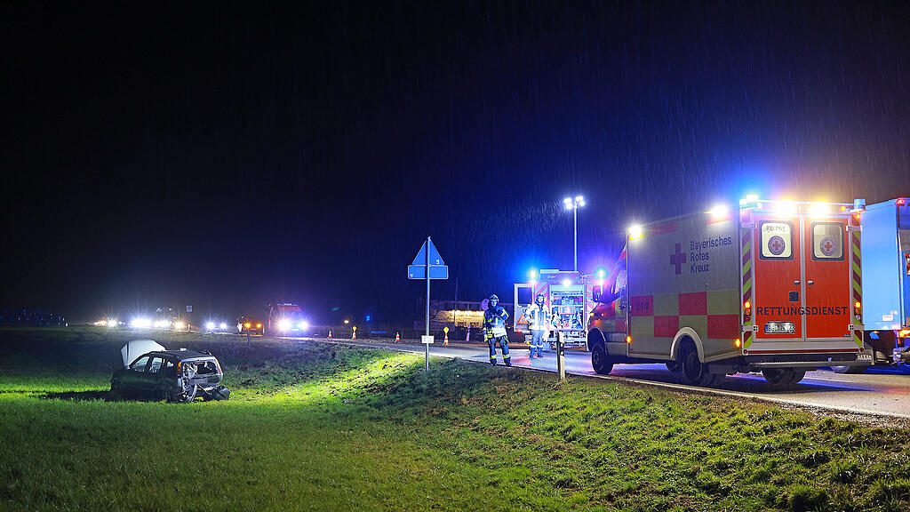 Crash auf B21 Schneizlreuth