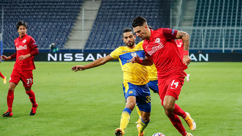 FC Salzburg, Maccabi Tel Aviv, CL-Play-Off