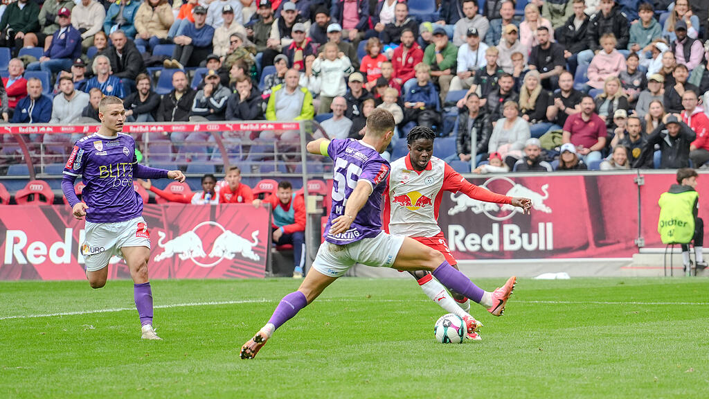 2. Liga: FC Liefering gegen Austria Salzburg