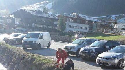 Suchaktion in Saalbach