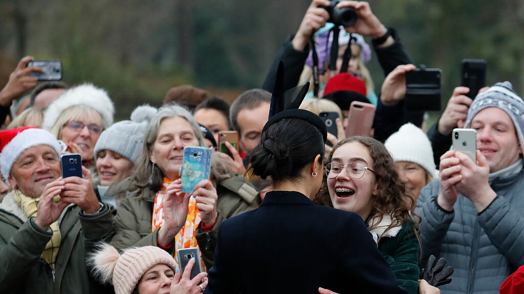 Royals auf Weg zum Weihnachtsgottesdienst