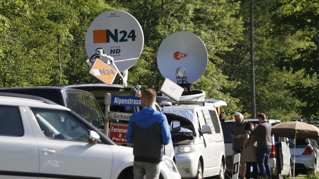 Medienandrang am Untersberg enorm